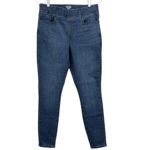 Denizen‎ Women's Pull on Super Skinny Mid Rise Blue Stretch Denim Jeans Size 10